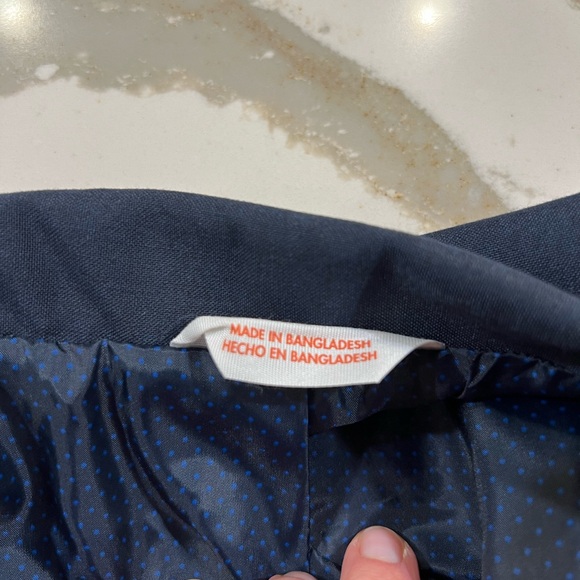 Cat & Jack Boy’s Navy Blazer Suit Jacket- Size 14 - Picture 10 of 12